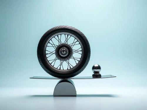Último blog da empresa sobre Guia de bricolage equilibrando rodas de motocicleta para viagens suaves