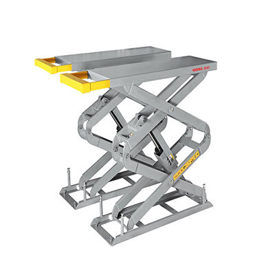 Harga yang bagus 4000kg lift gunting kecil dengan meja perpanjangan In-ground Scissor Lift Full Rise, Space-Saving, CE Approved on line