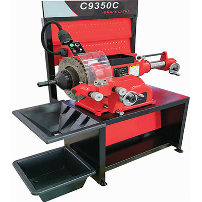 Harga yang bagus C9350C Brake Lathe Brake Disc Skimming Machine 0.75kw Untuk memotong disk dan drum on line