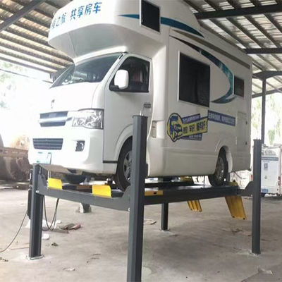 İyi bir fiyat. 4000 kg T440D, verimli araç bakımı için 4-post otomatik asansör çevrimiçi