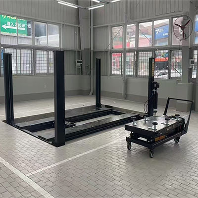 Buon prezzo 4000 kg T440D Industrial 4-Post Car Lift con stabilità superiore in linea