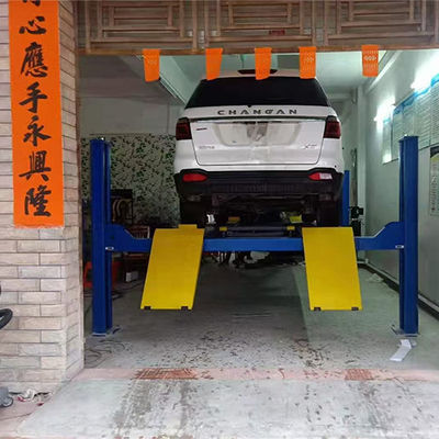 Giá tốt. 4000kg T440D Heavy-Duty 4-Post Car Lift cho các cửa hàng ô tô chuyên nghiệp trực tuyến
