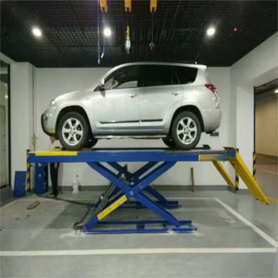 Bon prix T400A Levé de ciseaux à alignement durable 4000 kg avec levage en douceur en ligne