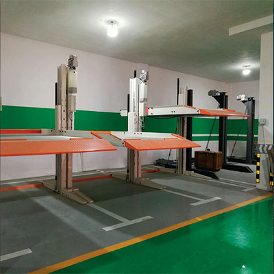Goede prijs TP227 2 Postparkeerlift 2m/min Voor autoopslag met hoge dichtheid online
