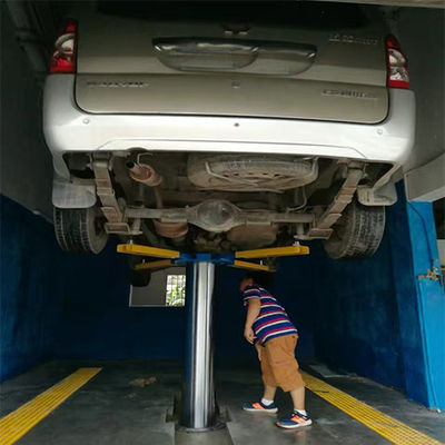 अच्छी कीमत हाइड्रोलिक बफर सिस्टम टी-400एक्स के साथ भारी शुल्क एकल पोस्ट लिफ्ट एंटी रस्ट ऑनलाइन