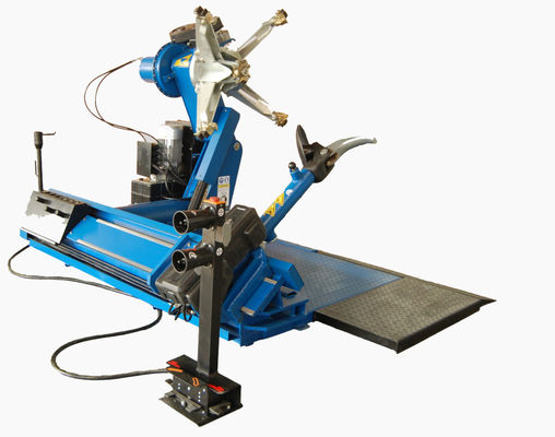 Harga yang bagus Heavy Duty Truck Ban Changer 3.3kw/4.0kw Dengan Bi Directional Chuck on line