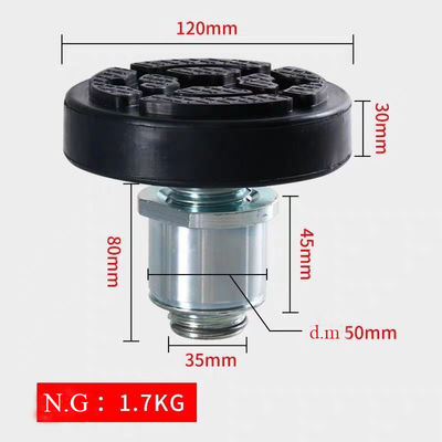 Buen precio Pad de elevación de automóviles de caucho industrial absorbente de golpes resistente al desgaste para proteger los automóviles en línea