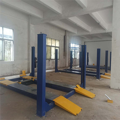 Harga yang bagus Silinder hidraulik 4 Pos Mobil Lift 4000kg T440D Untuk bengkel on line