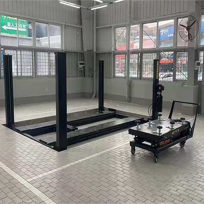 Guter Preis 4000 kg T440D Industrie 4-Posten-Autolift mit überlegener Stabilität Online