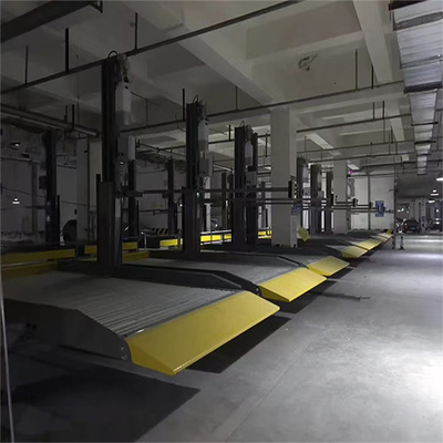 İyi bir fiyat. TP232 İtalyan mühürleri ile iki aşamalı hidrolik 2 post park asansörü çevrimiçi