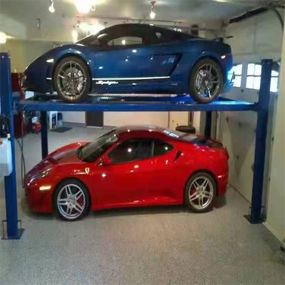 Dobra cena. TP430 Hydraulic cylinder 4 Post Parking Lift 3000kg Pojemność podnoszenia dla garażu domowego w Internecie