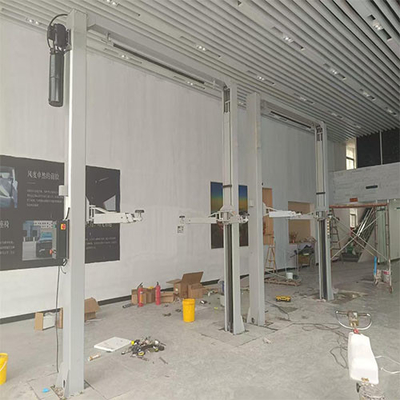 Harga yang bagus Peralatan Angkat Mobil 2 Post Lift dengan lengan asimetris 3000mm Lebar 220V/380V Motor 1587Lbs Net Weight Opsional Heighting Sleeve on line