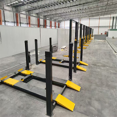 Harga yang bagus Komersial 4 Post Vehicle Lift 4000kg Car Lift untuk Garasi Peralatan perbaikan mobil on line