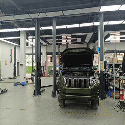 4500kg 2 Post Car Lift Asymmetric Heavy Duty Auto Lift for Garage Use
