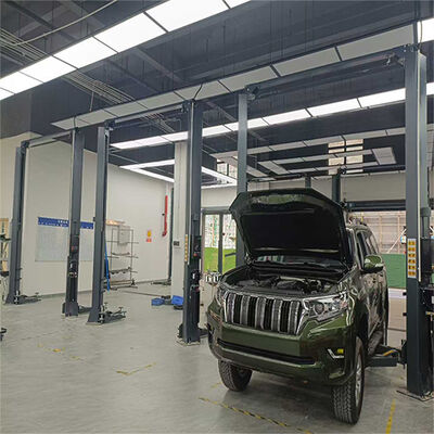Asymmetric 2 Post Car Lift 4500kg Hydraulic Auto Hoist for Garage Equipment