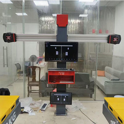 Buen precio Sistema 3D de alineador de ruedas con pantallas dobles y seguimiento en tiempo real para aplicaciones precisas de alineamiento de ruedas de vehículos en línea