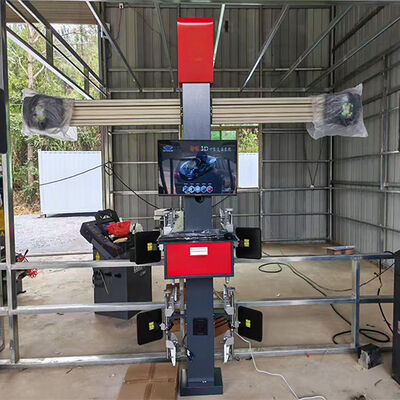Buon prezzo X6 Wheel Aligner offre doppi schermi di immagini 3D intelligenti e monitoraggio in tempo reale per le prestazioni di allineamento delle ruote del veicolo in linea