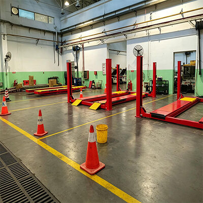 Good price Wheel Alignment 4000kg, 5000kg, 5500kg Four Post Lift for Sale, Automotive Hydraulic 4 Post Auto Lift online